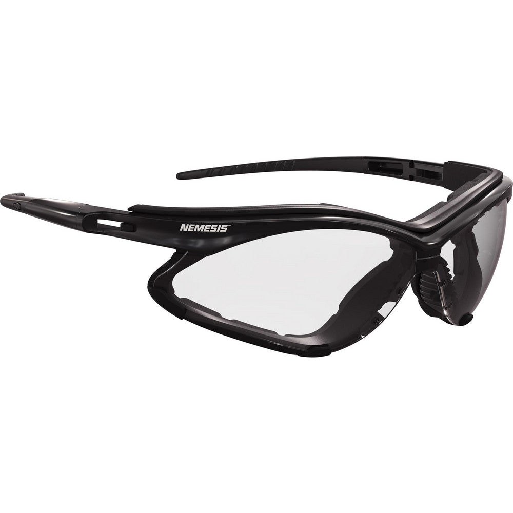 KleenGuard 65335 Safety Glasses Glasses Style Clear  Lens Coating Anti-Fog Scratch-Resistant  Frame Style Full-Framed  Frame Design Wrap Around  Lens Color Clear  Frame Color Black