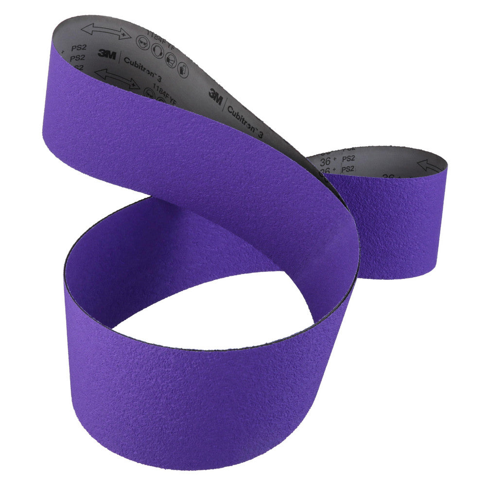 3M 7100317498 Abrasive Belt  6" Wide, 132" OAL, Precision Shaped Ceramic