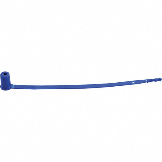 Vestil SECS-F7-BL Security Seals Type Barrier Seal  Overall Length (Decimal Inch) 8.125in  Material Polypropylene  Breaking Strength (lb) 50.000 (Pounds) Features Reveals the Slightest Tampering Attempts  Features Reveals the Slightest Tampering Attempts