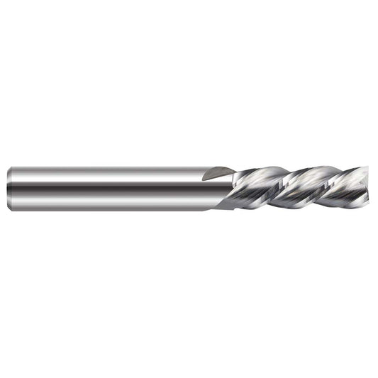 Harvey Tool 858608 Spiral Router Bit 1/8" Dia, 3/16" LOC, 1/8" Shank Dia, 3 Flute, Downcut