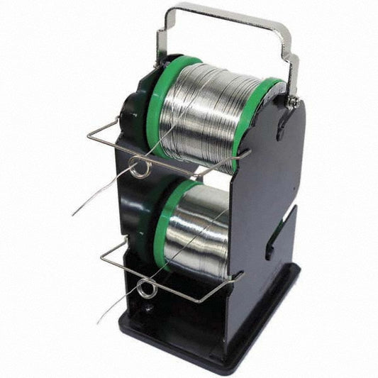Hakko 611-2 Soldering Station Accessories Type Dual Solder Spool Reel Dual Solder Spool Reel  For Use With 1 kg Roll Of Solder Wire Per Level  