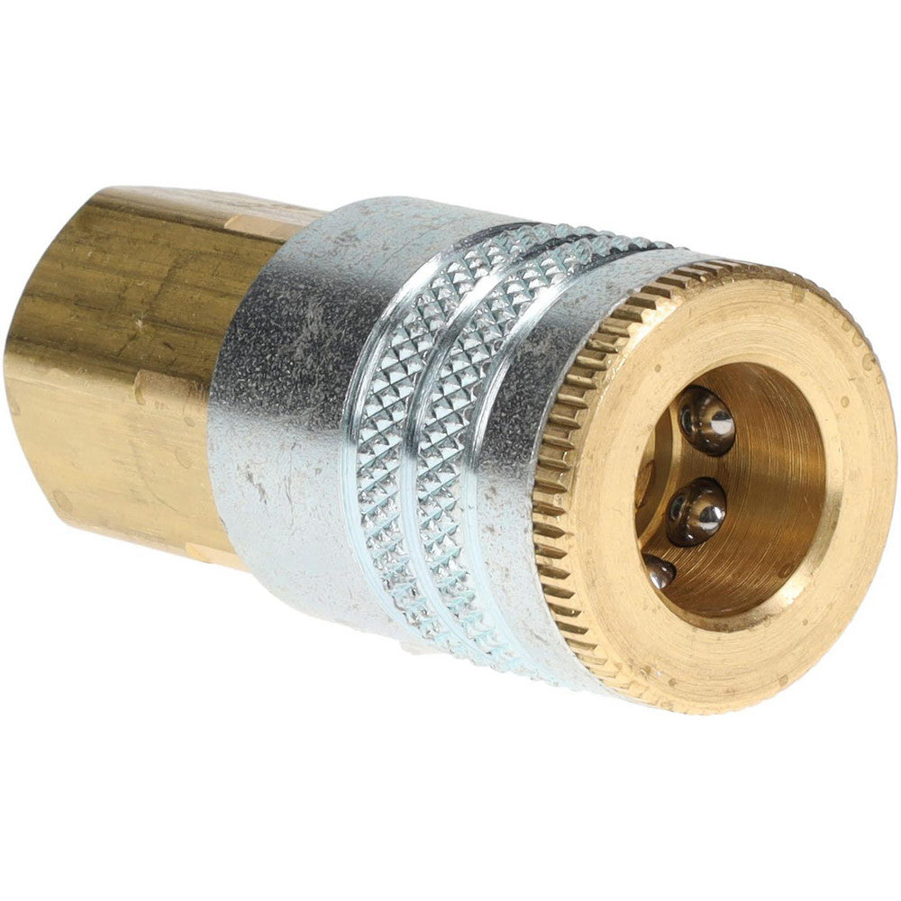 Parker PQ-00162 Pneumatic Hose Coupling 3/8-18" Thread, Industrial Interchange