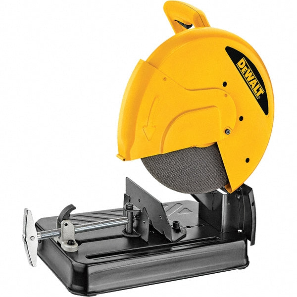 DeWALT D28730 Straight Chop & Cut-Off Saw 14" Blade Dia, 1" Arbor Hole, 4 hp, 3,800 RPM