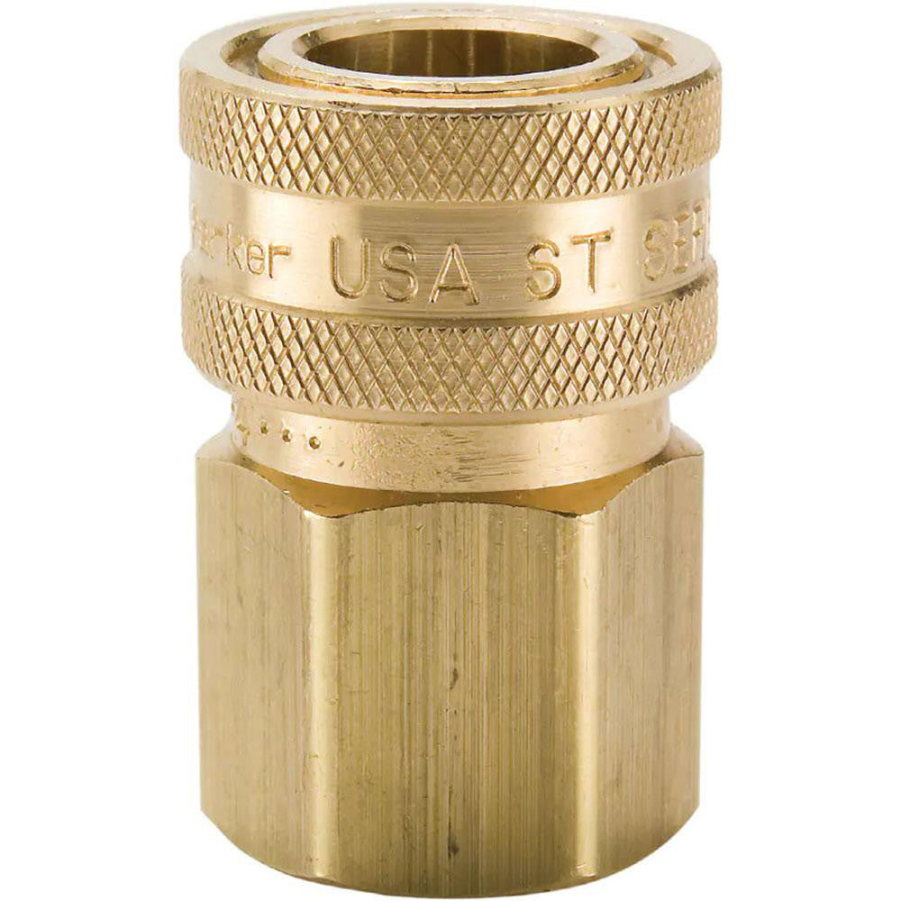 Parker BST-2 Hydraulic Hose Coupler Hose Size 1/4", 1/4-18 Thread, 5,200 psi