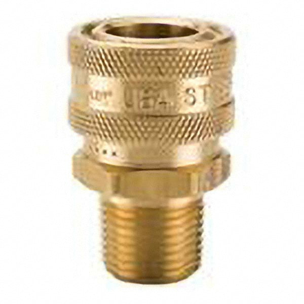 Parker BST-3M Hydraulic Hose Coupler Hose Size 3/8", 3/8-18 Thread, 2,700 psi