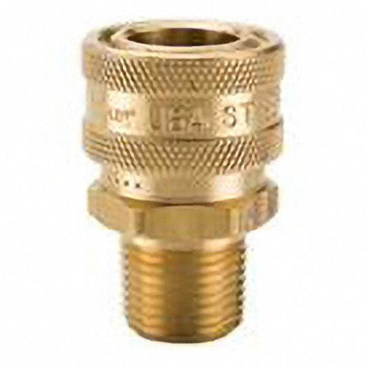 Parker BST-3M Hydraulic Hose Coupler Hose Size 3/8", 3/8-18 Thread, 2,700 psi