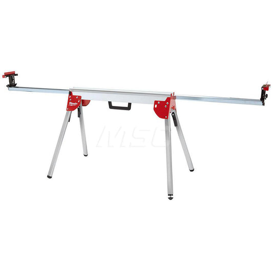 Milwaukee Tool 48-08-0551 Power Saw Accessories Accessory Type Saw Stand  For Use With Accepts MilwaukeeÂ® Miter Saw Stand Table Top Accessory  Overall Length 100  Overall Width 27    Material Aluminum