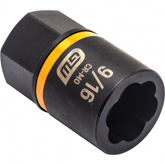 GEARWRENCH 84769 Bolt Extractor Socket Size 9/16", 3/8" Drive for 9/16" Screw
