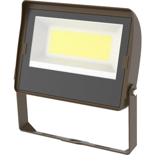 Commercial LED L60W5KFLYKTCL4P Floodlight Fixtures Mounting Type Yoke  Housing Color Bronze  Housing Material Aluminum  Lumens 5200  Lamp Type LED  Wattage 60.000