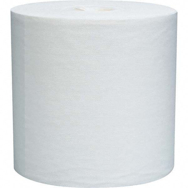 WypAll 05820 GeneralClean L30 Heavy Duty Cleaning Towels, Center-Pull Roll, Strong & Soft Towels, White