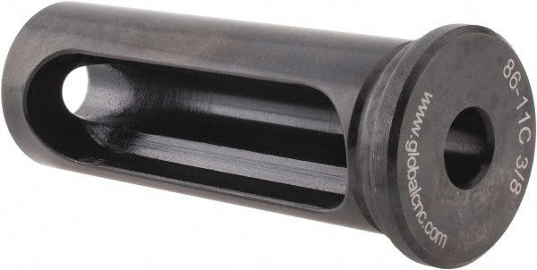 Global CNC Industries 8611C .375 Rotary Tool Holder Bushing Type C, 3/8" ID, 1" OD, 2-3/4" Length Under Head