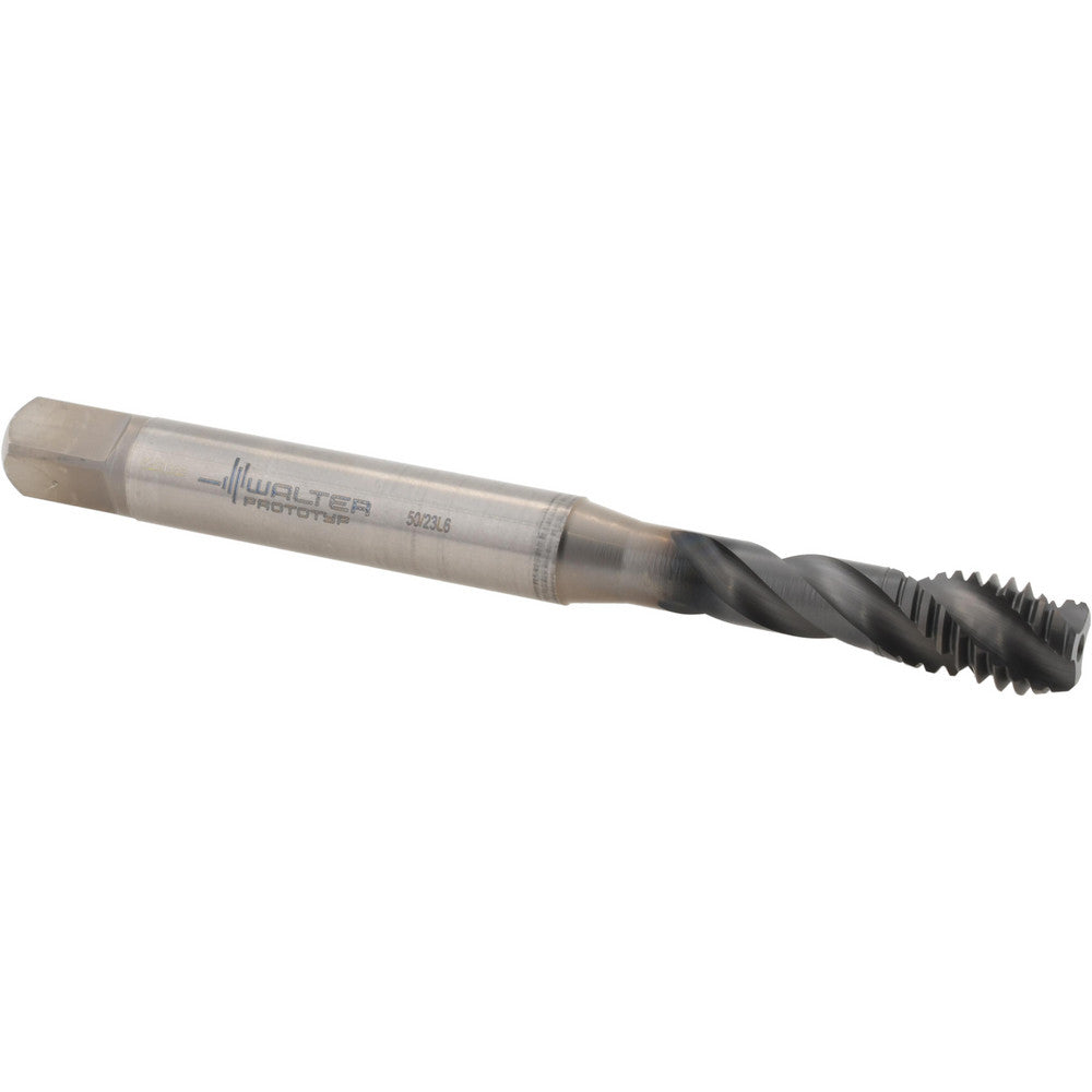 Walter-Prototyp 7557020 Spiral Flute Tap 3/8-16 UNC, 3 Flutes, Semi-Bottoming, 2B/3B Class of Fit, High Speed Steel, TiAlN Coated