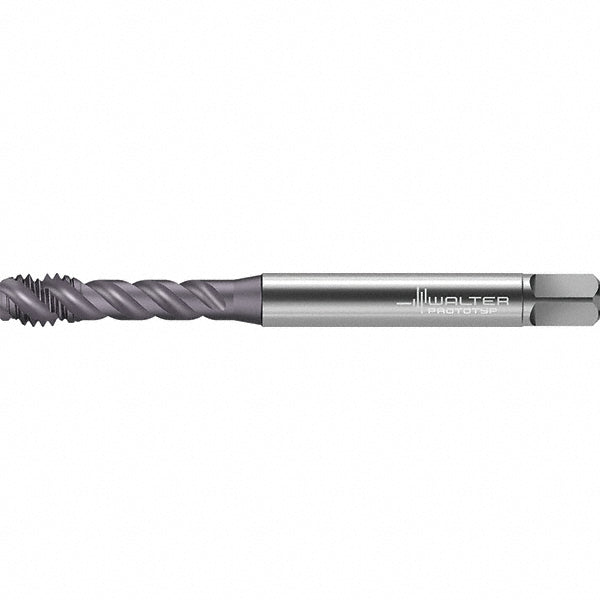 Walter-Prototyp 7569269 Spiral Flute Tap 1/4-20, UNC, 3 Flute, Modified Bottoming Chamfer, 2BX Class of Fit, Powdered Metal, TiAlN Finish