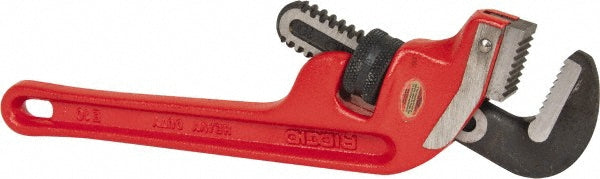 Ridgid 31060 End Pipe Wrench 1-1/2" Max, 10" OAL, Cast Iron & Steel
