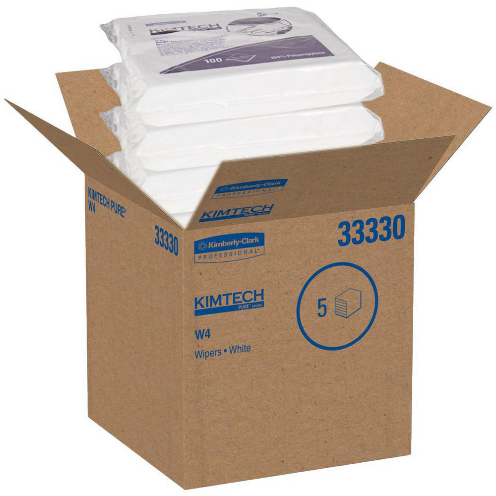 Kimtech Pure 33330 W4 Dry Wipes, White