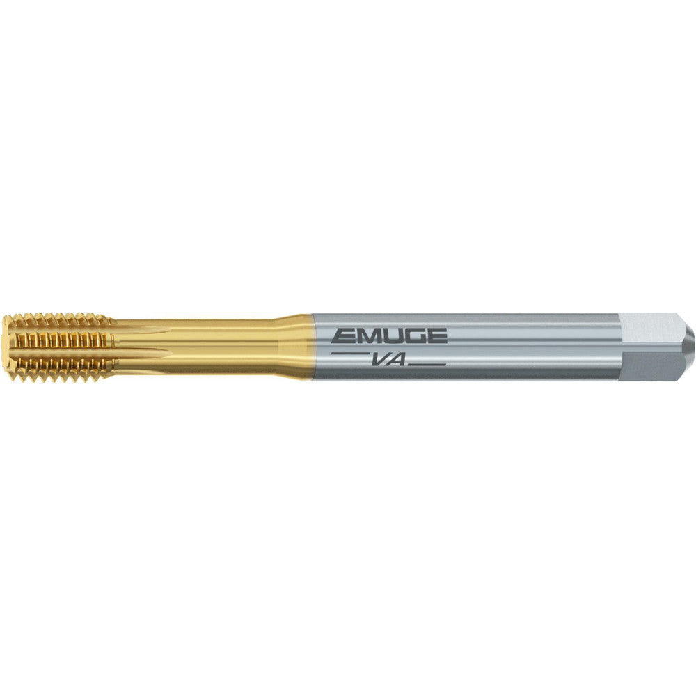 Emuge B5296A00.0040 Thread Forming Tap Metric, 6HX Class of Fit, Bottoming, High-Speed Steel-E-PM, TiN-T26 Coated
