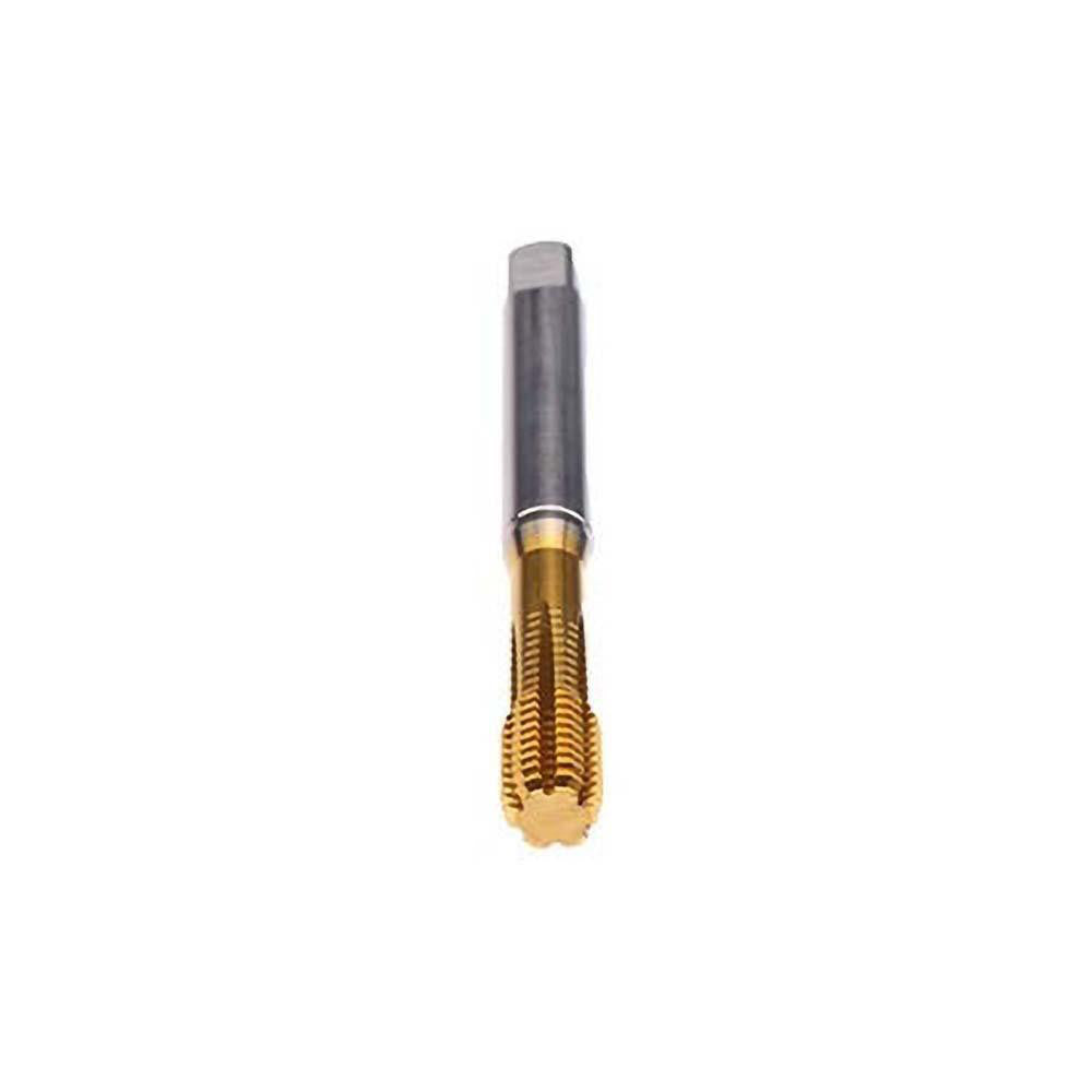 Emuge BU396A00.5005 Thread Forming Tap #6-32 UNC, 2BX Class of Fit, Bottoming, High-Speed Steel-E-PM, TiN-T26 Coated