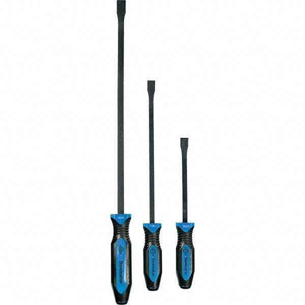 Mayhew 14071BL Prybar Sets Set Type Prybar  Tip Type Curved  Overall Length (Decimal Inch) 25.0000  Number Of Pieces 3  Includes 12 in Long Pry Bar 17 in Long Pry Bar 25 in Long Pry Bar  Product Service Code 5110