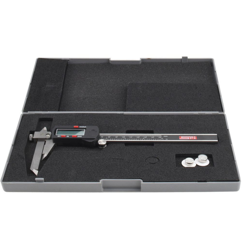 SPI CMS160809250 Electronic Caliper 0 to 6", 0.0005" Resolution