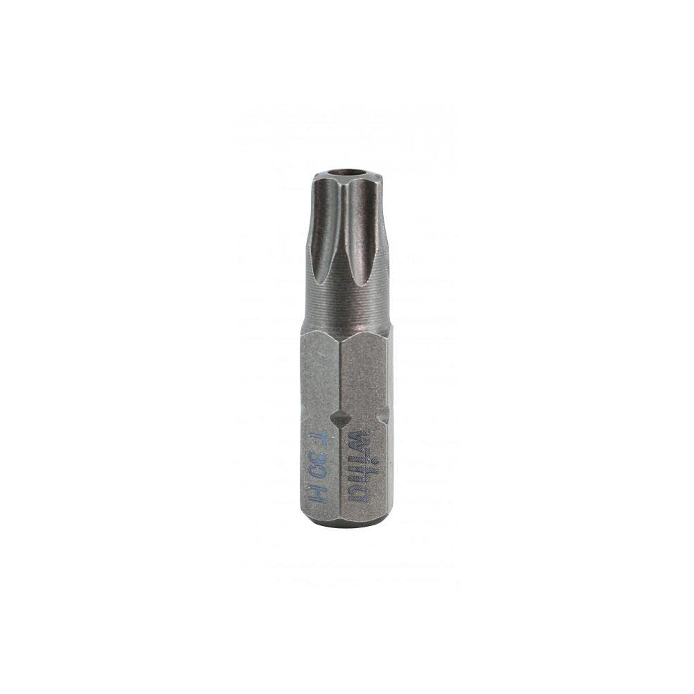 Wiha 70163 1/4" Drive T30 Tamperproof Torx Screwdriver Bit
