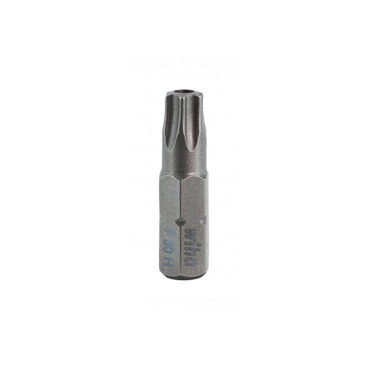Wiha 70163 1/4" Drive T30 Tamperproof Torx Screwdriver Bit