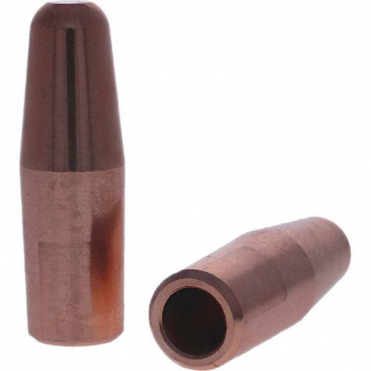 Tuffaloy 132-2406 Spot Welder Tips Tip Type Straight Tip A Nose (Pointed)  Material RWMA Class 2 - C18200  Overall Length 1.5 in  For Use With. 4RW Electrode Holder  Tip Diameter Inch 0.5 in  