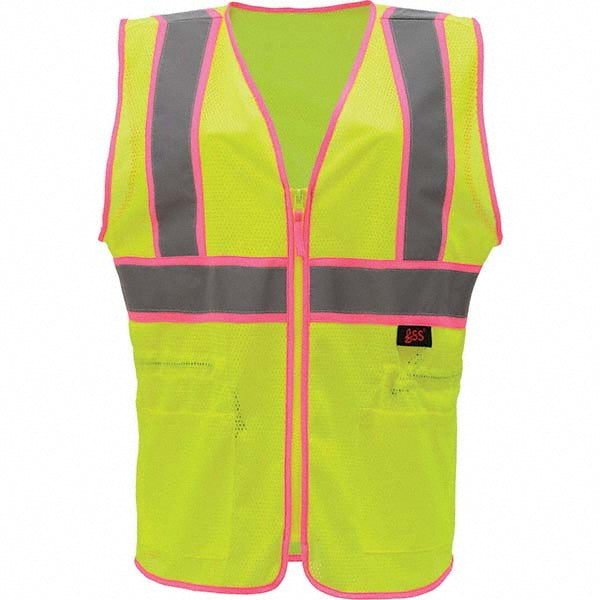 GSS Safety 7805-SM/MD High Visibility Vest  Small & Medium, General Purpose Vest,  ANSI Class 2