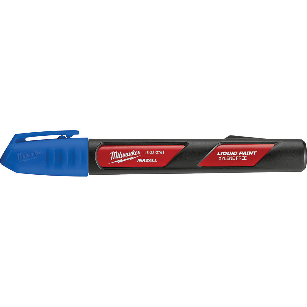 Milwaukee Tool 48-22-3761 Solid Paint Marker Blue, Liquid, Medium Point