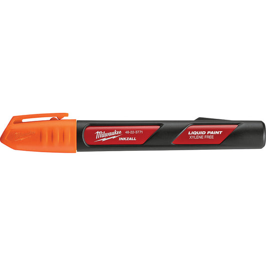 Milwaukee Tool 48-22-3771 Solid Paint Marker Orange, Liquid, Medium Point