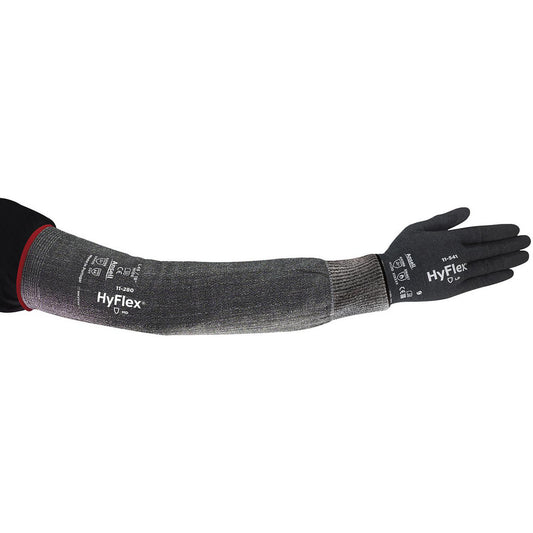 Ansell 11280120-W Series 11-280 Cut & Puncture-Resistant Sleeves  Size Universal,  Kevlar,  Gray,  ANSI Abrasion N/A