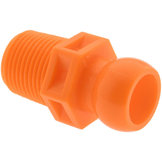 Value Collection 3201(BSPT)x4 Coolant Hose Adapters, Connectors & Sockets Product Type Connector  Hose Inside Diameter (Inch) 3/8  Connection Type Male x Female  Body Material POM  Thread Standard BSPT  Thread Size 3/8 in