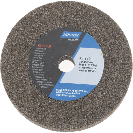 Norton 66243529845 46 Grit Aluminum Oxide Type 1 Internal Grinding Wheel