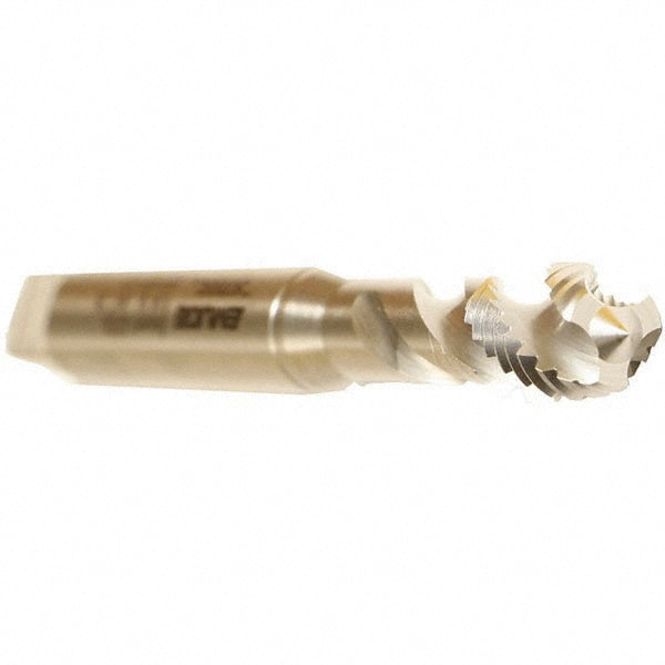 Emuge B0501000.0040 Spiral Flute Tap M4x0.70 Metric, 3 Flutes, Modified Bottoming, 6H Class of Fit, Cobalt, Bright/Uncoated