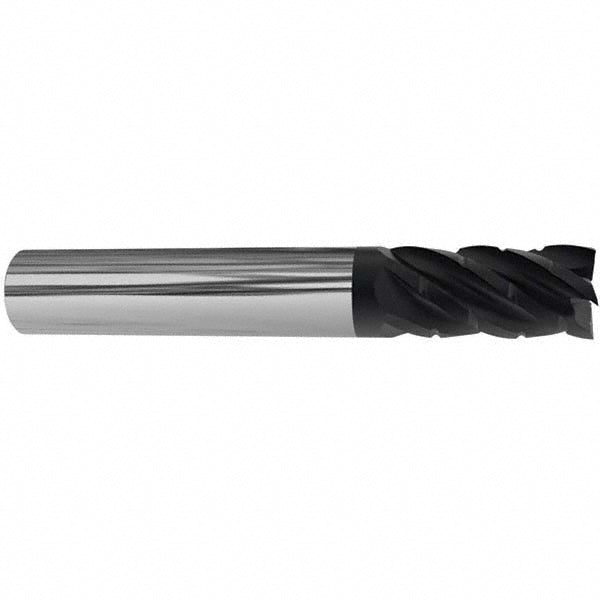 Accupro 95170058 Corner Radius End Mill 5/8" Dia, 2-1/2" LOC, 0.0600" Radius, 5 Flute, Solid Carbide