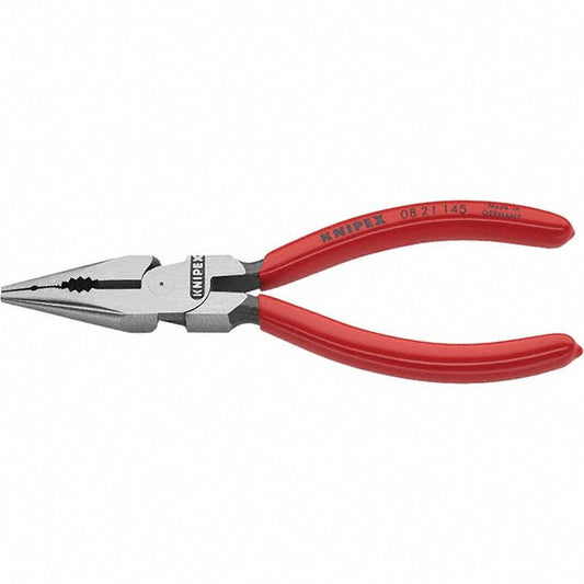 Knipex 08 21 145 SBA Combination Needle Nose Plier 145 mm OAL, Side Cutter
