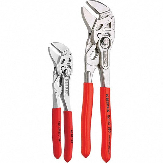 Knipex 9K 00 80 121 US Plier Set 2 Pc, Tongue & Groove Pliers