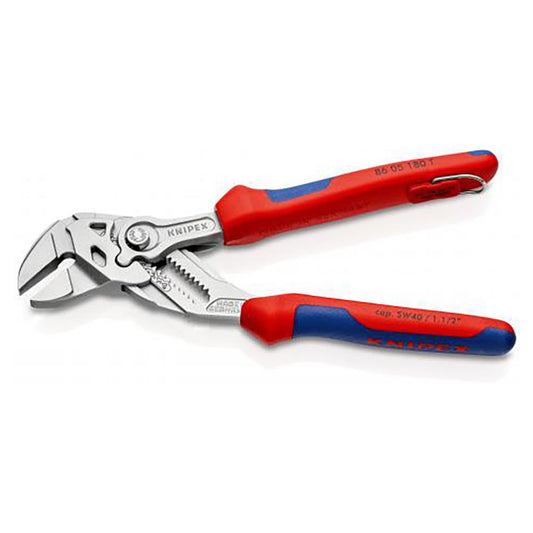 Knipex 86 05 180 T BKA Tongue & Groove Plier 1-1/2" Cutting Capacity