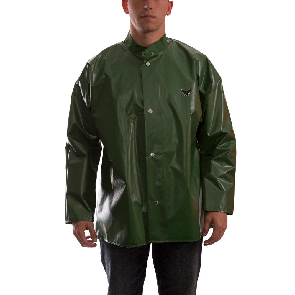 Tingley J22208.XL Rain Coat Size X-Large, Green, Nylon