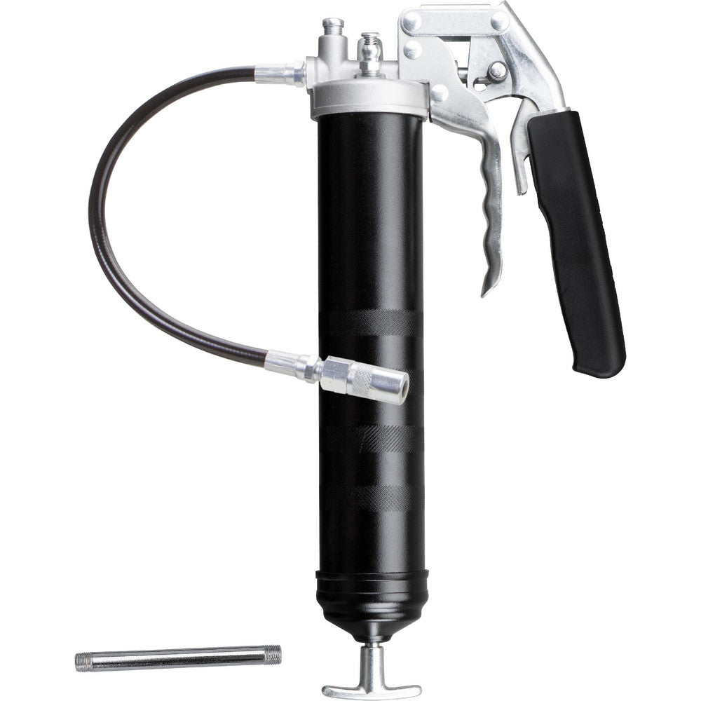 Pro-Lube G77RF-18/N Dual Grease Gun Pistol/Lever Handle with 6" Rigid Extension, 12" Flexible Hose & Coupler