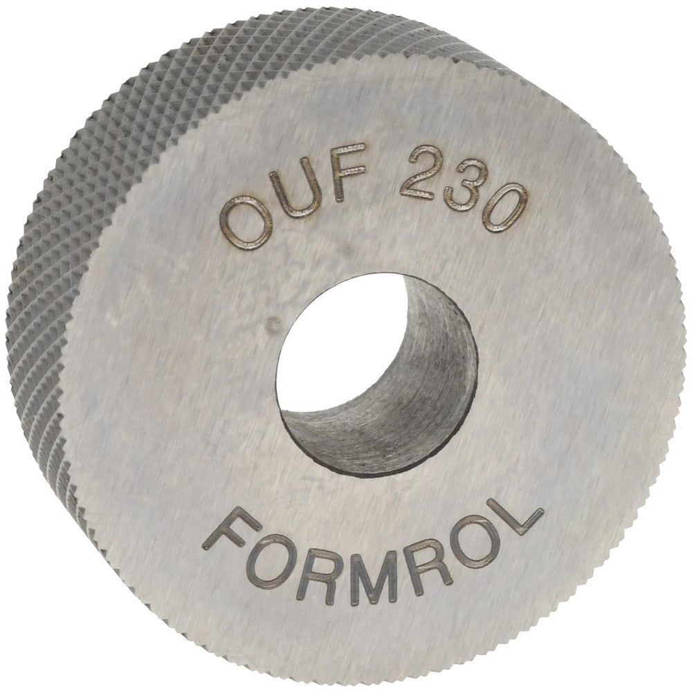 Stafford Special Tools OUF-230 Standard Knurl Wheel 1" Dia, 90 &deg Tooth Angle, 30 TPI, Diamond, High Speed Steel