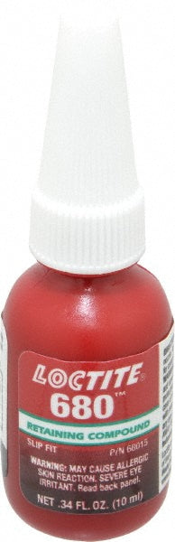 Loctite 1835205 Retaining Compound 10 mL Bottle, Green, Liquid