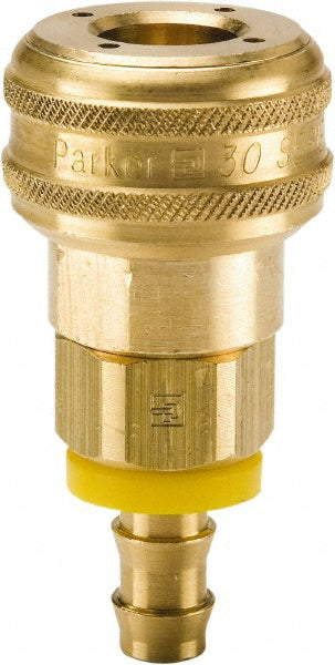Parker B30-5BP Pneumatic Hose Coupling 1/4" Body Dia, Industrial Interchange