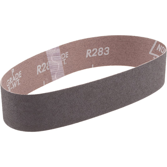 Norton 78072727587 Abrasive Belt 1-1/2" Wide, 18-15/16" Long, 80 Grit, Aluminum Oxide