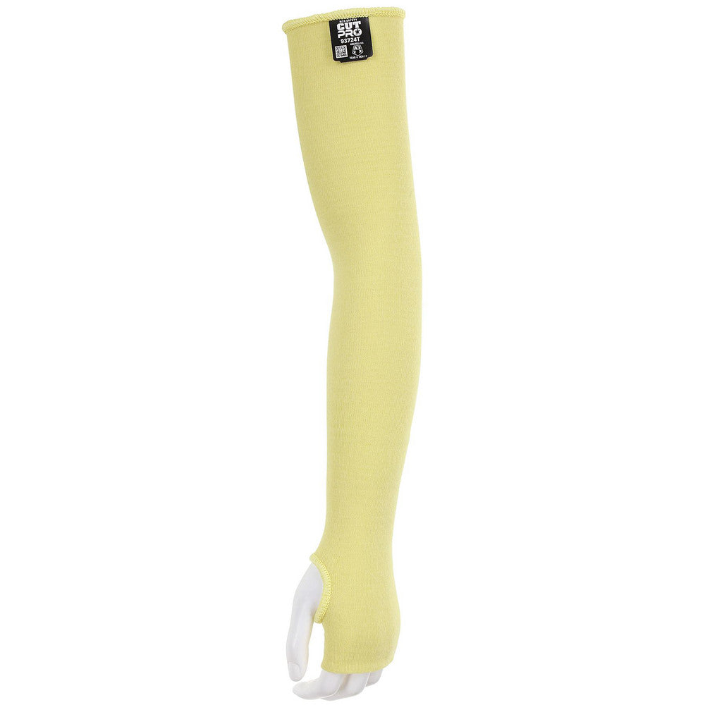 MCR Safety 93724T Cut & Puncture-Resistant Sleeve Size Universal, Kevlar, Yellow, ANSI Cut A3