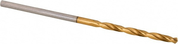 Guhring 9006510016100 Jobber Length Drill Bit #52, 118 &deg, High Speed Steel