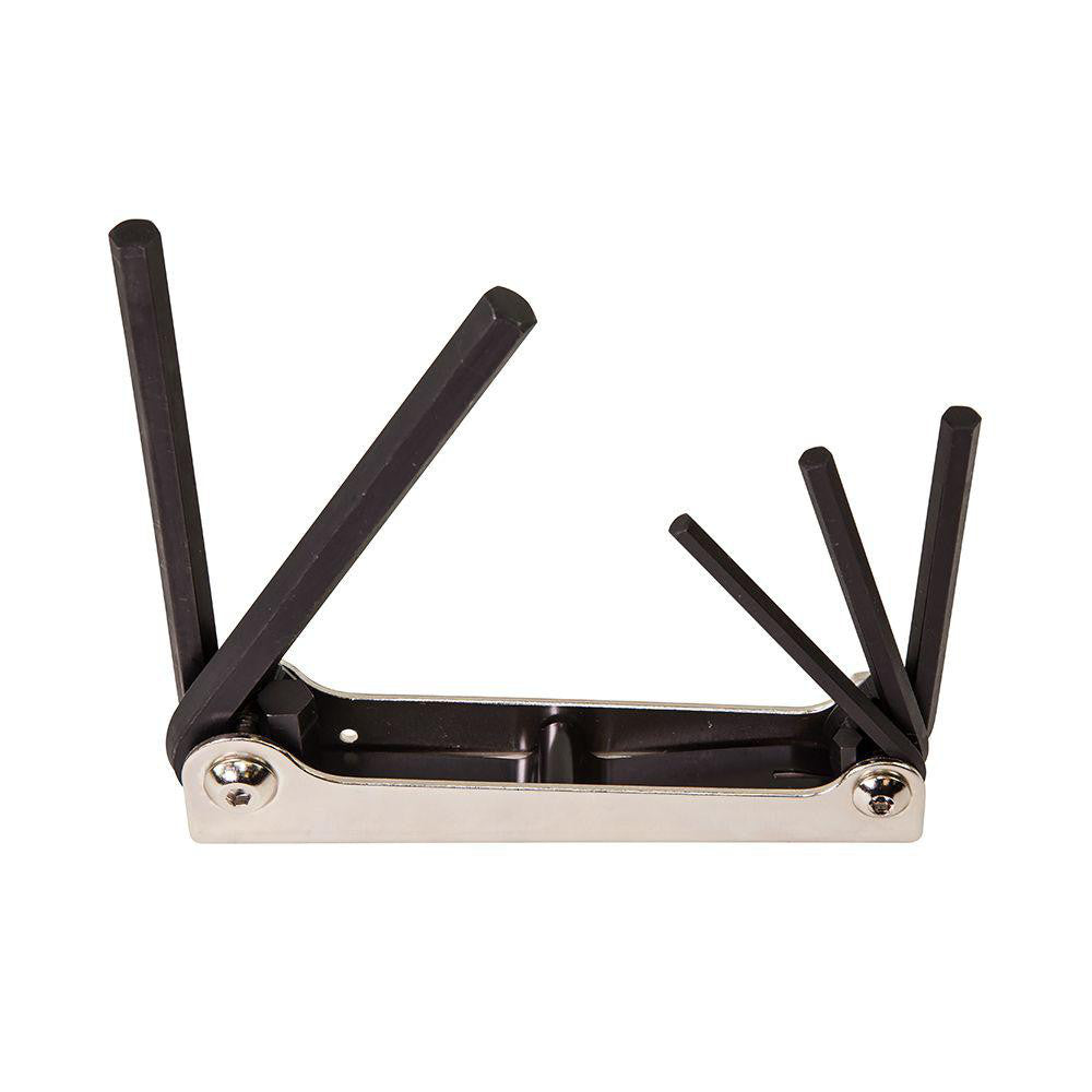 Klein Tools 70579 Hex Key Sets Tool Type Hex L-Key Set  Handle Type Pivot Handle  Measurement Type SAE  Hex Size 3/16 - 3/8 in  Hex Size Range (Inch) 3/16 - 3/8  Container Type Roll-Up