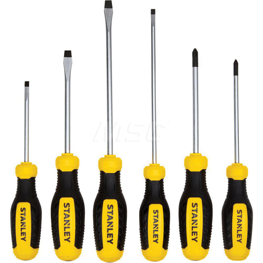 Stanley STHT60025 Screwdriver Set 6 Pc, Phillips & Slotted