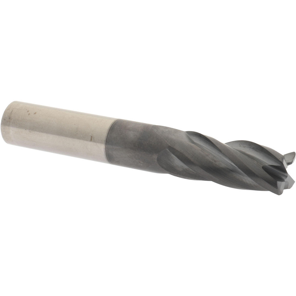 Accupro 95170305 Corner Radius End Mill 3/8" Dia, 7/8" LOC, 0.0300" Radius, 4 Flute, Solid Carbide