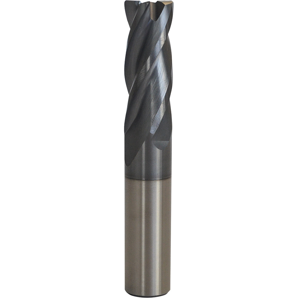 Accupro 95169622 Corner Radius End Mill 5/16" Dia, 1/2" LOC, 0.0600" Radius, 4 Flute, Solid Carbide