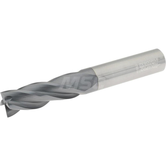 Accupro 95170306 Square End Mill 1/2" Dia, 1-1/2" LOC, 4 Flute, Solid Carbide